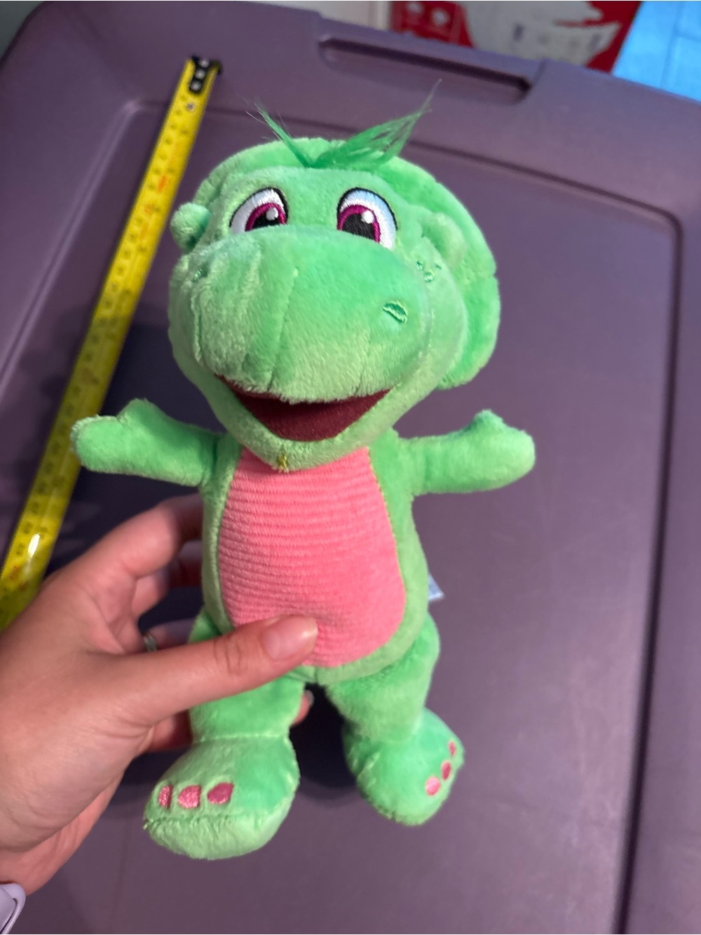 Barney Baby Bop Plush Toy
